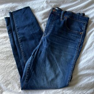 Madewell 10” high rise skinny